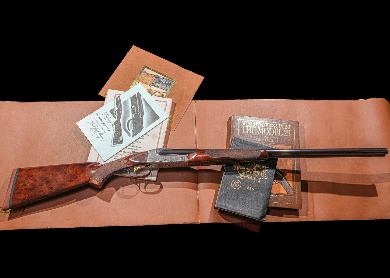 Winchester - Model 21, SxS, Engraved & Signed by Arnold Griebel