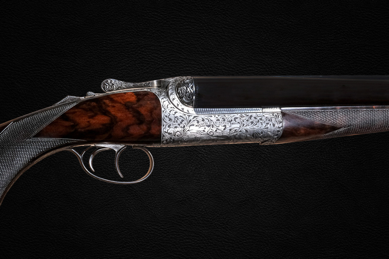 David McKay Brown - Round Body Double Rifle, SxS, .577. 25