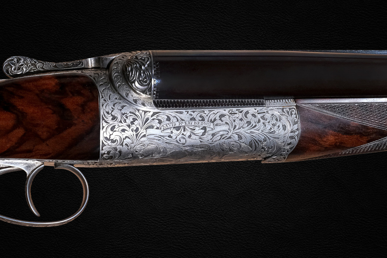 David McKay Brown - Round Body Double Rifle, SxS, .577. 25