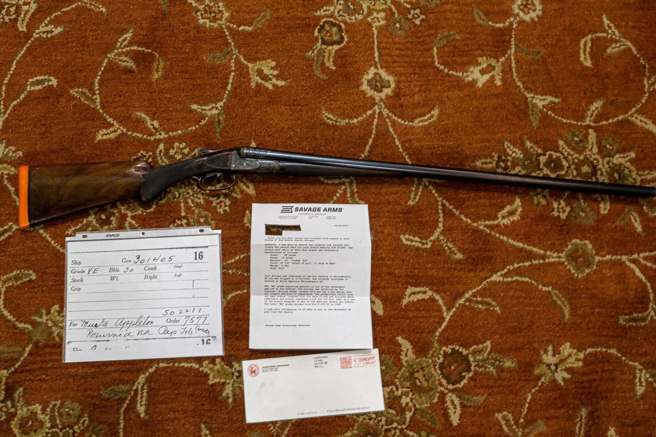 A.H. Fox - XE Grade, SxS, VERY RARE & UNUSUAL Philadelphia Gun