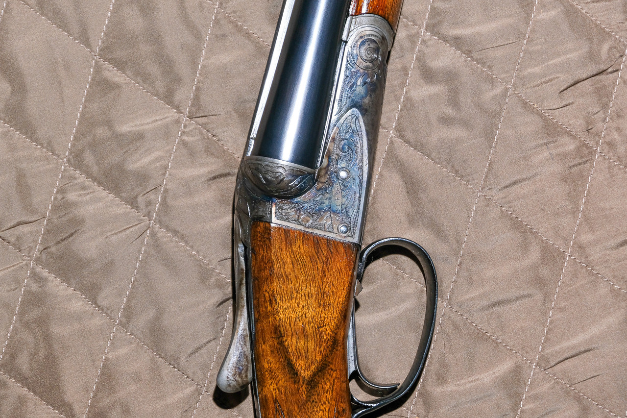 A.H. Fox - AE Grade, SxS, Special Order Gun, Two Barrel Set, 20ga