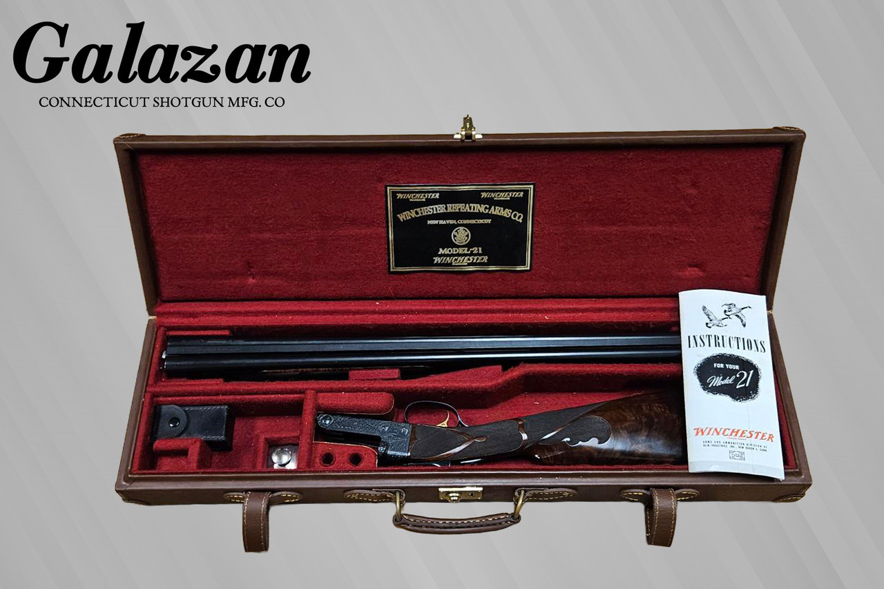 Winchester - Model 21, SxS, #6 Engraving, RARE 24ga. 28