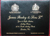 James Purdey Leatherette Label