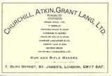 Churchill, Atkin, & Grant Label