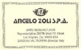 Angelo Zoli Trade Label