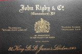 John Rigby & Co. Leatherette Label