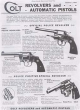 Colt 1934 Gun Company Catalog