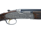 A10 - O/U Sidelock, Platinum Ornamental, 12ga. 28" Barrels with Screw-in Choke Tubes. #33152