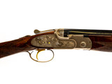 A10 - O/U Sidelock, Platinum Quail Game Scene, 20ga. 30" Barrels with Screw-in Choke Tubes. #50746