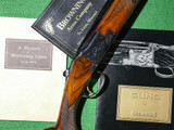 Browning - Grade I, O/U, Made In Belgium, 20ga. 26 1/2" Barrels Choked SK/SK. #67190