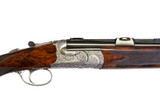 Close up shot of James Purdey & Son Over and Under Rifle Receiver