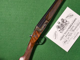 James Woodward & Sons - RARE Single Barrel Trap, Full Sidelock, 16ga. 28" Barrel. #90104