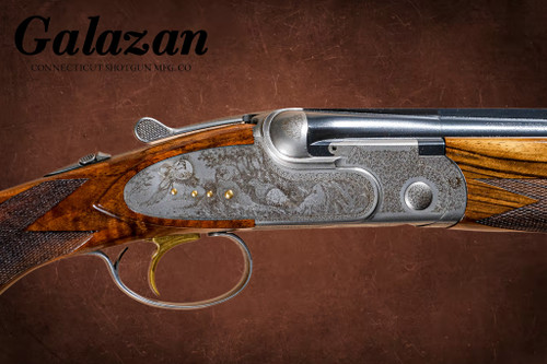 A10 - O/U Sidelock, Platinum Pheasant, 28ga. 28" Barrels with Screw-in Choke Tubes. #24898