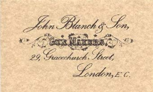 John Blanch & Sons Label