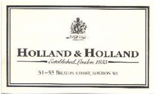 Holland & Holland Label