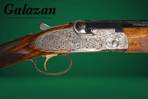 A10 - O/U Sidelock, Platinum Ornamental, 20ga. 30" Barrels with Screw-in Choke Tubes. #32018