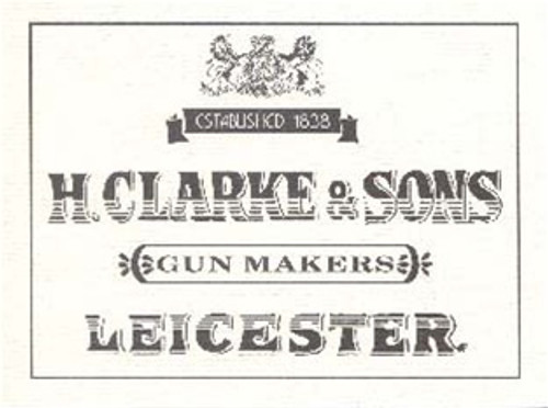 H. Clark & Sons Label