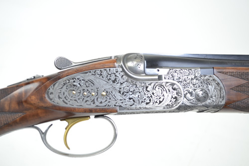 A10 - O/U Sidelock, Platinum, 28ga. 28" Barrels with Screw-in Choke Tubes.  #31094