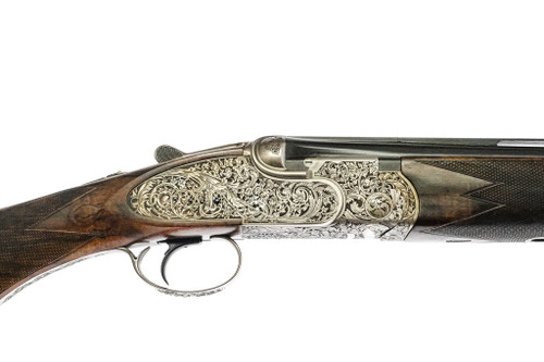 Christian Hunter - O/U Sidelock, Platinum, Ornamental Scroll, 12ga