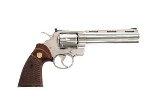 Colt - Python, Nickel Finish, .357 Magnum. 4