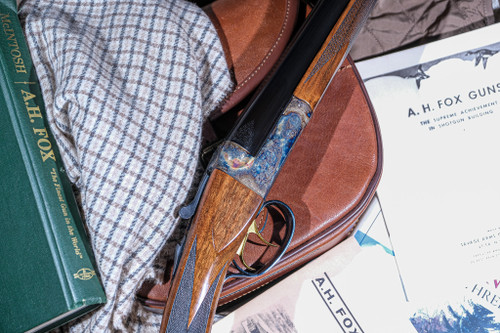 SAVAGE - Fox, CE Grade, SxS, 20ga. 28" Barrels with Factory Screw-in Choke Tubes. #62864