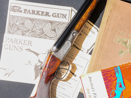 Parker - GH Grade, SxS, 0 Frame, SUPER RARE FIND, 16ga. 28" Barrels Choked M/F.  #88427