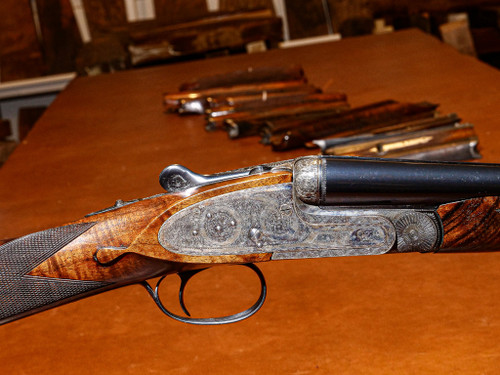 Arrieta - 557, SxS, Sidelock Ejector, 28ga. 28" Best Quality Barrels Choked C/IC. #88561