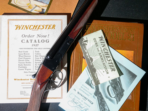 Winchester - Model 21, SxS, 20ga. 28" Barrels Choked M/F. #88845