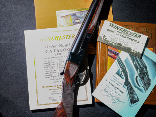 Winchester - Model 21, SxS, Deluxe Grade, Two Barrel Set, 20ga. 26" IC/M & 28" M/F.  #89106 Winchester - Model 21, SxS, Deluxe Grade, Two Barrel Set, 20ga. 26" IC/M & 28" M/F.  #89106
