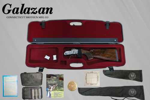 CSMC - G1 Deluxe, O/U, Ornamental Scroll w/Case Colored Finish, 12ga. 30" Barrels with Screw-in Choke Tubes. #89554