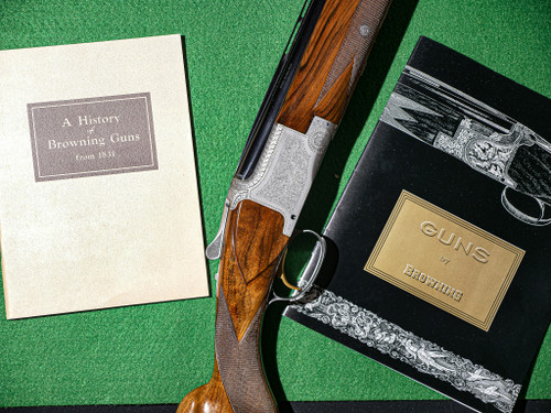 Browning - Pigeon Grade, O/U, Made In Belgium, Double Signed By Funken, Factory Two Barrel Set, 12ga/12ga. 30" IM/F & 30 IM/F.  #89682