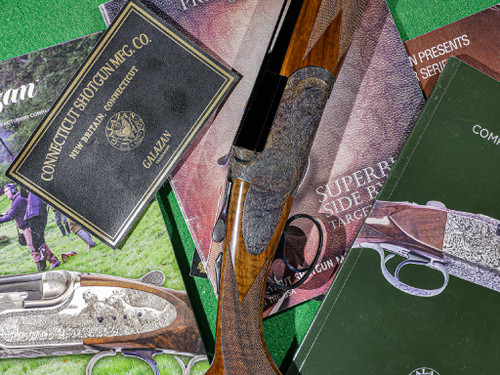 RSP - Sideplated, O/U, Vine Scroll Engraving, 20ga. 30" Barrels with Screw-in Choke Tubes. #87738