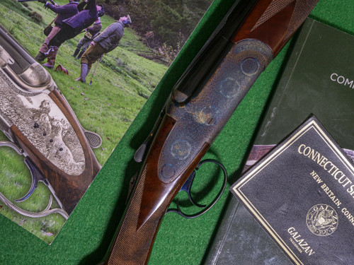 CSMC - RSP, Sideplated, O/U, English Rose & Scroll, .410. 26" Barrels with 5 Screw-in Choke Tubes. #90555