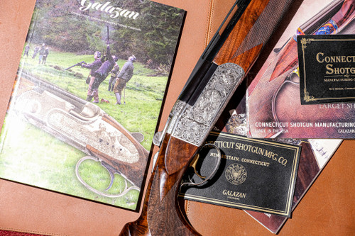 CSMC - G1 Custom Scroll, O/U, Engraved By Bonsi, 12ga. 32" Barrels with Screw-in Choke Tubes. #86805