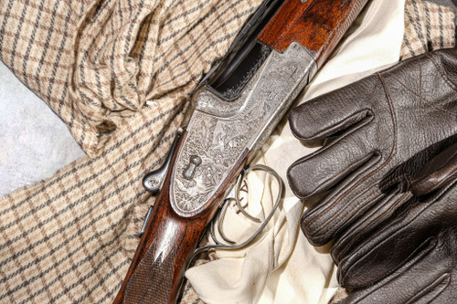 Merkel - 302, O/U, Full Sidelock Hand Detachable, 20ga. 28" Barrels Choked IC/M. #92633