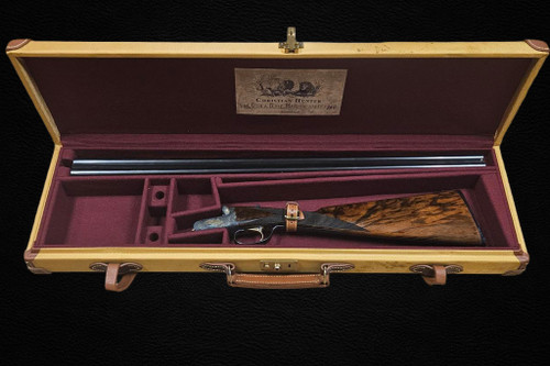 Christian Hunter - SxS, Detachable Floor Plate, 28ga. 30" Barrels Choked M/F. #94608