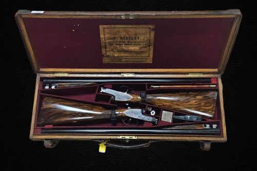 F. Beesley - SxS, Matched Pair, 12ga/12ga. 29 ½” IC/M & 29 ½” IC/M. #94011-94012