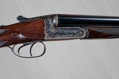 Holland & Holland - Scalloped Frame Boxlock, SxS, 20ga. 28" Barrels Choked IC/IC. #94038