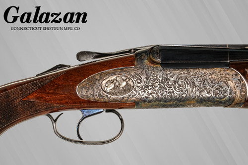 RSP - Sideplated, O/U, Game Scene w/Ornamental Engraving, .410. 26" Barrels with Screw-in Choke Tubes. #95669