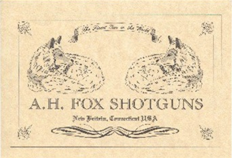 A.H. Fox CSMC Trade Label