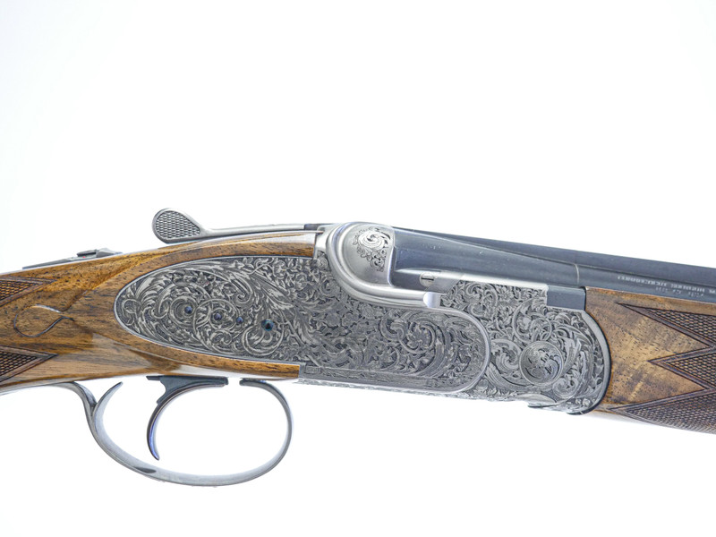 Christian Hunter - O/U Sidelock, Platinum Ornamental, .410ga. 30" Barrels Choked F/F. #28060