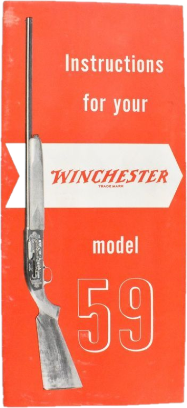 Winchester Model 59 Instructions Reprint