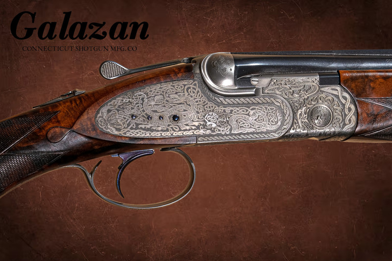Christian Hunter - O/U Sidelock, Celtic Engraved, 20ga. 28” Barrels with Screw in Choke Tubes. #29635
