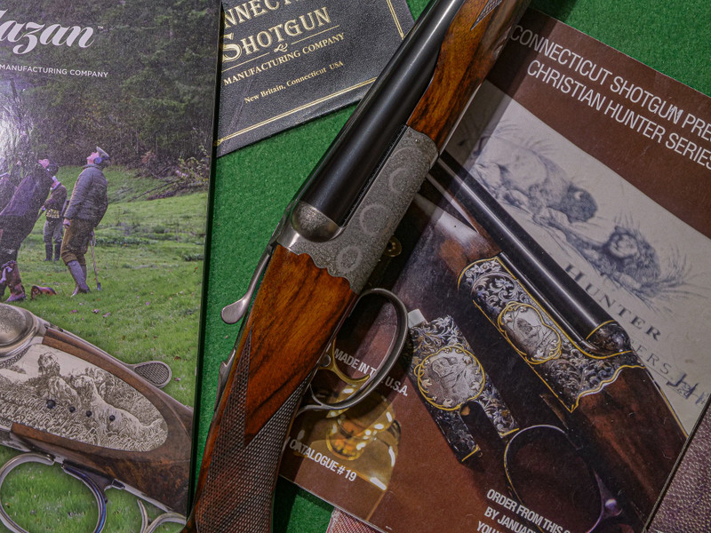 Christian Hunter - SxS, Detachable Floor Plate, 20ga. 30" Barrels with Screw-in Choke Tubes. #52162