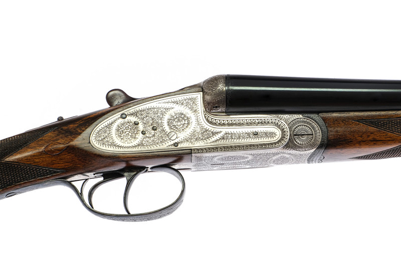 Garbi - Full Sidelock, Model 100, SxS, 12ga. 26 ¾" Chopper Lump Barrels Choked IM/F. #76669