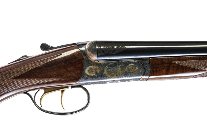 RBL - Rose & Scroll, SxS, 20ga. 28" Barrels with Screw-in Choke Tubes. #18543