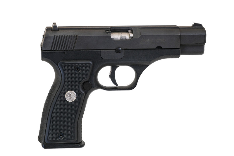Colt - All American Model 200, Blued Finish, 9mm. 4.5" Barrel. #76599