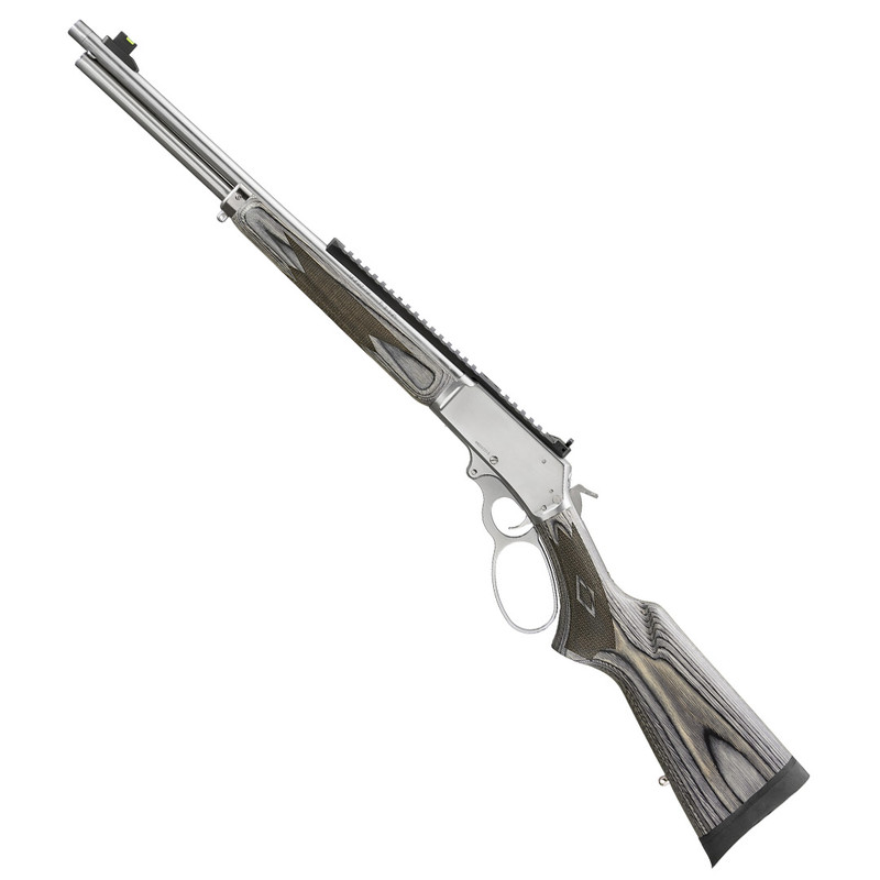  Marlin - 336SBL, Lever Action Rifle, Stainless/Silver, Laminate Stock, .30-30 Cal. 19.1" Barrel. #70905