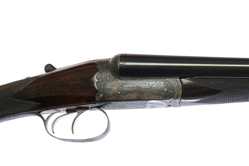 Westley Richards - Boxlock, SxS, 12ga. 28" Barrels Choked M/M. #79246