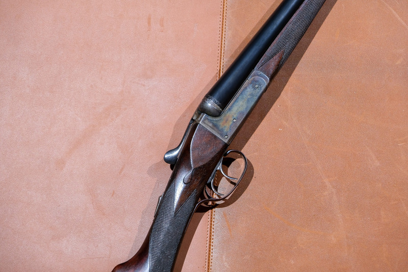 Watson Brothers - Boxlock, SxS, 20ga. 27" Barrels Choked IC/F.  #81265